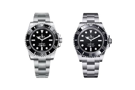 new rolex submariner differences